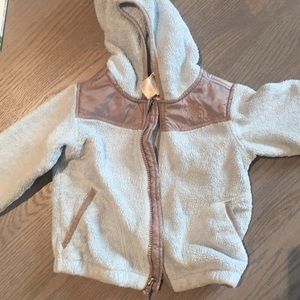 Roth face fleece in pale blue